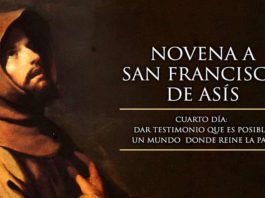 Novena a San Francisco de Asís: Cuarto Día
