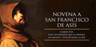 Novena a San Francisco de Asís: Cuarto Día