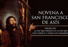 Tercer Día de la Novena a San Francisco de Asís