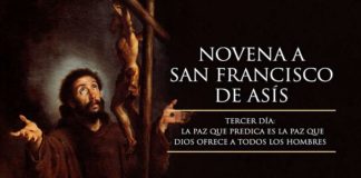 Tercer Día de la Novena a San Francisco de Asís