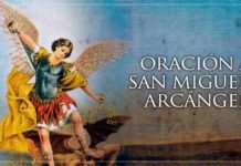 ORACION A SAN MIGUEL ARCANGEL