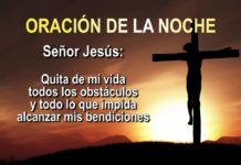 Oraciones para antes de dormir