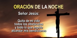 Oraciones para antes de dormir