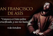 Francisco de Asís, Santo. Viernes, 4 de octubre de 2019