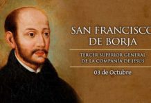 El Santo del día y su historia. Francisco de Borja, santo. Jueves, 3 de octubre de 2019
