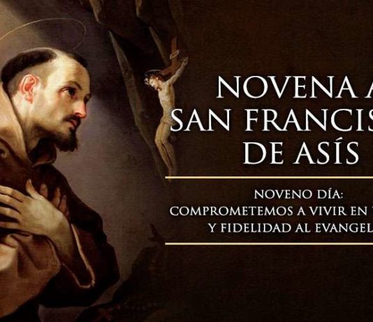 Hoy, jueves, 3 de octubre de 2019, reza la Novena a San Francisco de Asís: noveno Día