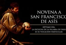 Hoy, martes 1 de octubre de 2019, reza la Novena a San Francisco de Asís: séptimo Día