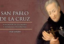 Pablo de la Cruz, Santo. El Santo del día y su historia
