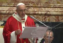 El Papa Francisco en Vaticano