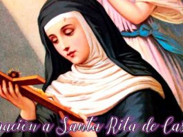 Oración de la noche a santa Rita de Casia por una causa imposible