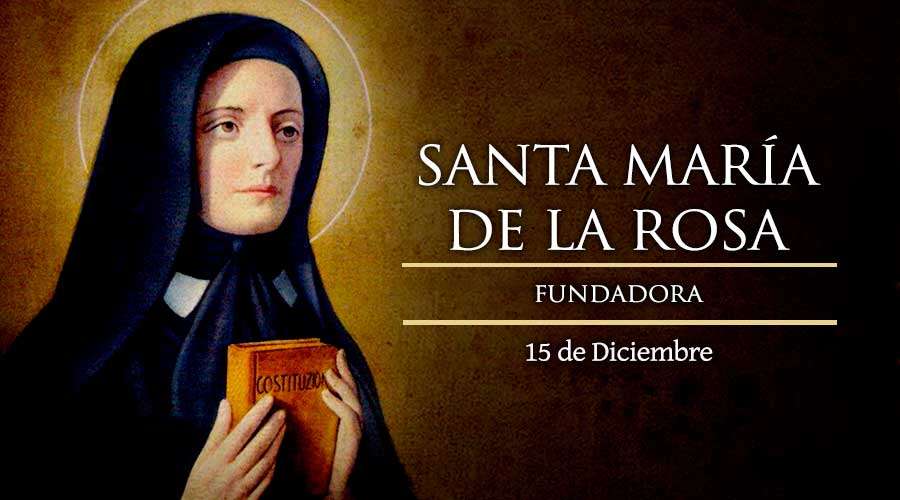 María de la Rosa, Santa