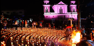 La noche de las Velitas en Colombia