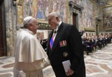 Cuerpo Diplomático, y Papa FranciscoCuerpo Diplomático, y Papa Francisco