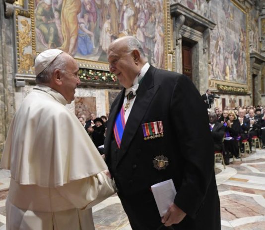 Cuerpo Diplomático, y Papa FranciscoCuerpo Diplomático, y Papa Francisco