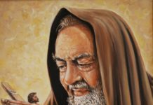 Oración de la noche al Padre Pio por los enfermos