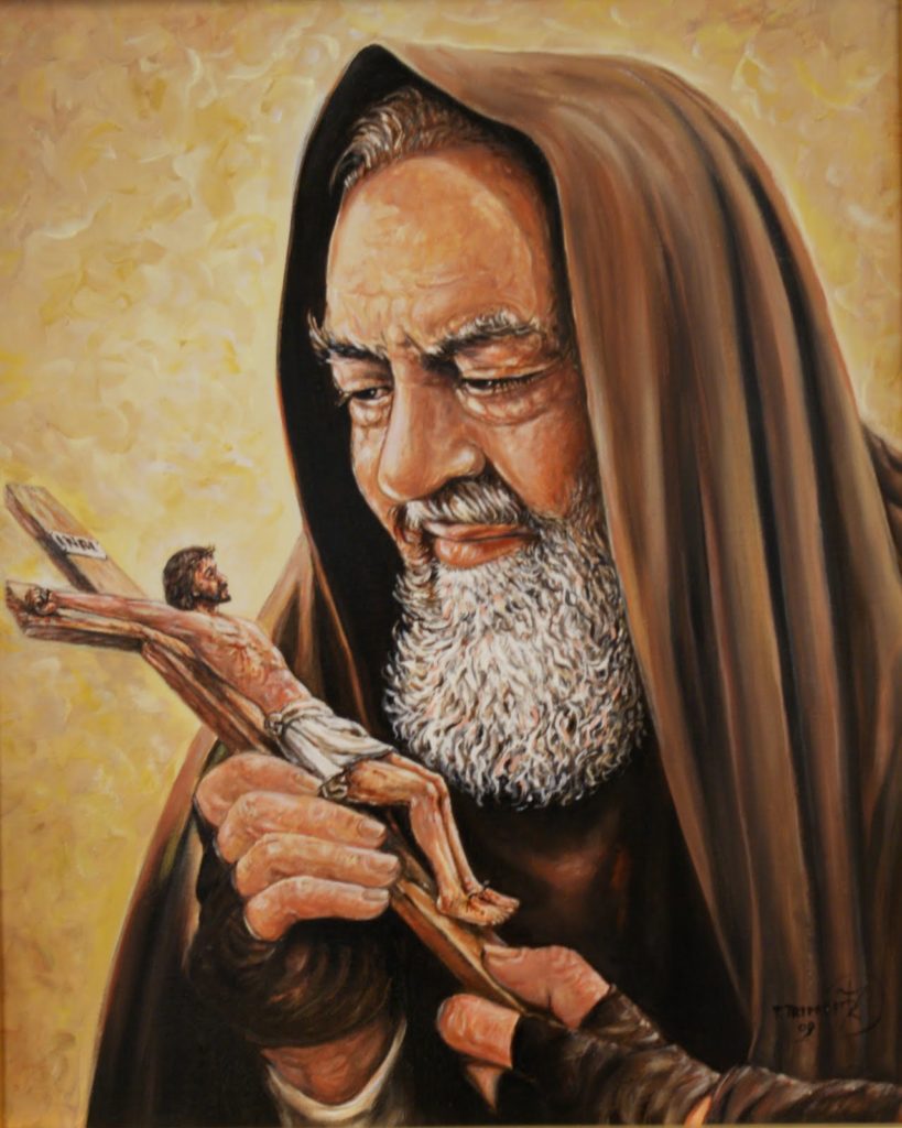 Oración de la noche al Padre Pio por los enfermos