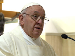 Papa Francisco en Santa Marta no a cristianos sin alegría, prisioneros de las formalidades3