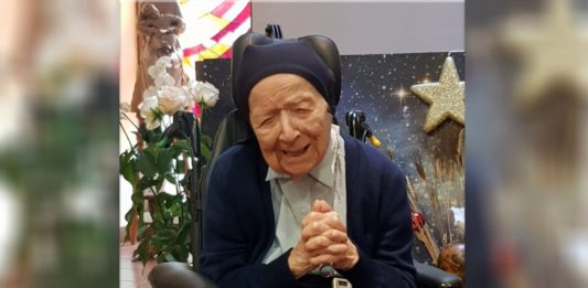 Hermana André: religiosa y decana de la Europa, festeja sus 116