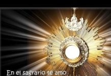 Oración a Jesús Sacramentado