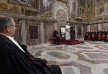 Papa Francisco al Tribunal vaticano La justicia debe ir de la mano de las virtudes cardinales3