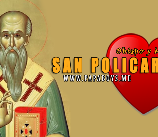 San Policarpo, Obispo y Mártir