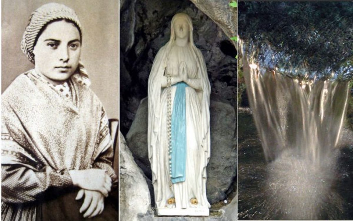 Santa Bernardita Soubirous, Vidente de Lourdes