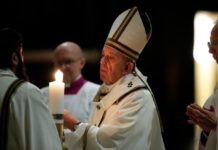 El Papa Francisco en Vigilia Pascual