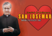 San Josemaría Escrivá de Balaguer, Sacerdote y Fundador - 26 de Junio