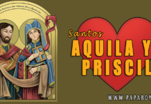 Santos Aquila y Priscila - El Santo del día (8 de Julio)