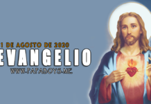 Evangelio del día, 31 de Agosto de 2020