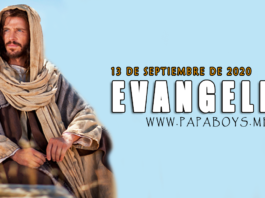 Evangelio del día, 13 de Septiembre de 2020