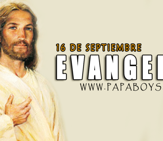 Evangelio del día, 16 de Septiembre de 2020