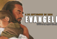 Evangelio del día, 6 de Septiembre