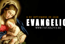 Evangelio del día, 8 de Septiembre