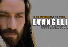 Evangelio del día, 11 de Septiembre de 2020