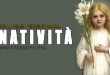 Natividad de la Santísima Virgen María