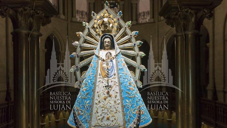 El Papa Francisco se unió espiritualmente a la 40ª Peregrinación a Nuestra Señora de Luján a Centenario