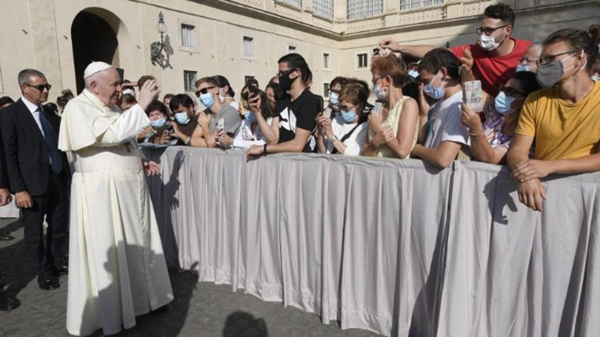 Papa Francisco, Audiencia General (16 de Septiembre)