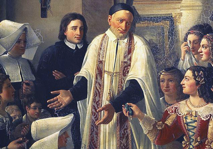 San Vicente de Paúl, Sacerdote y Fundador