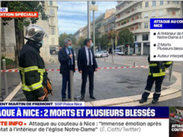 Atentado en la Catedral de Niza