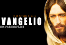 Evangelio del día, 22 de Octubre de 2020