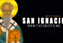 San Ignacio de Antioquía, 17 de Octubre