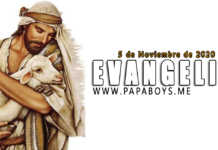 Evangelio del día, 5 de Noviembre de 2020