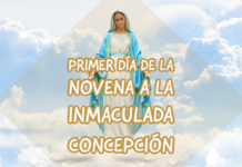 Primer Día de la Novena a la Inmaculada Concepción