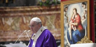 Santo Padre en la Santa Misa con los nuevos Cardenales