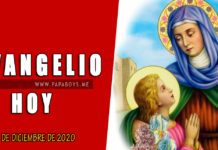 Evangelio del día, 30 de Diciembre de 2020