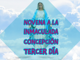 Novena a la Inmaculada Concepción.