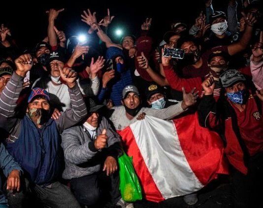 Protestas en Ica (AFP or licensors)