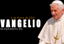 Evangelio, 4 de Enero de 2021