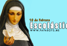El Santo del día, 10 de Febrero: Santa Escolástica, virgen
